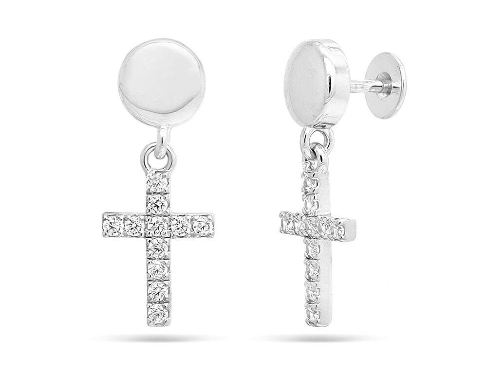 Серьги, куб.циркон., С2500р200